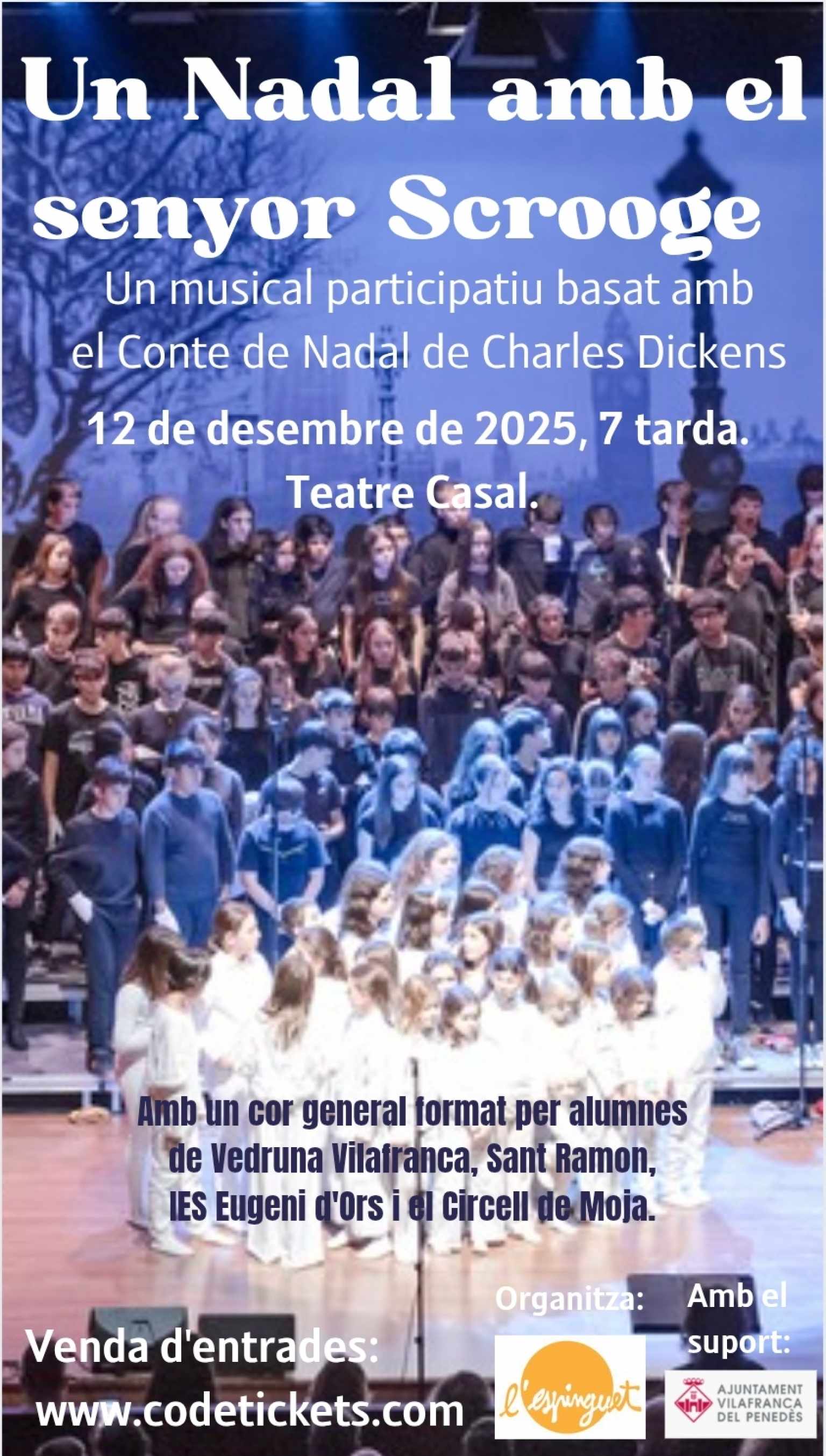 Aquest divendres "Un Nadal amb el senyor Scrooge"!