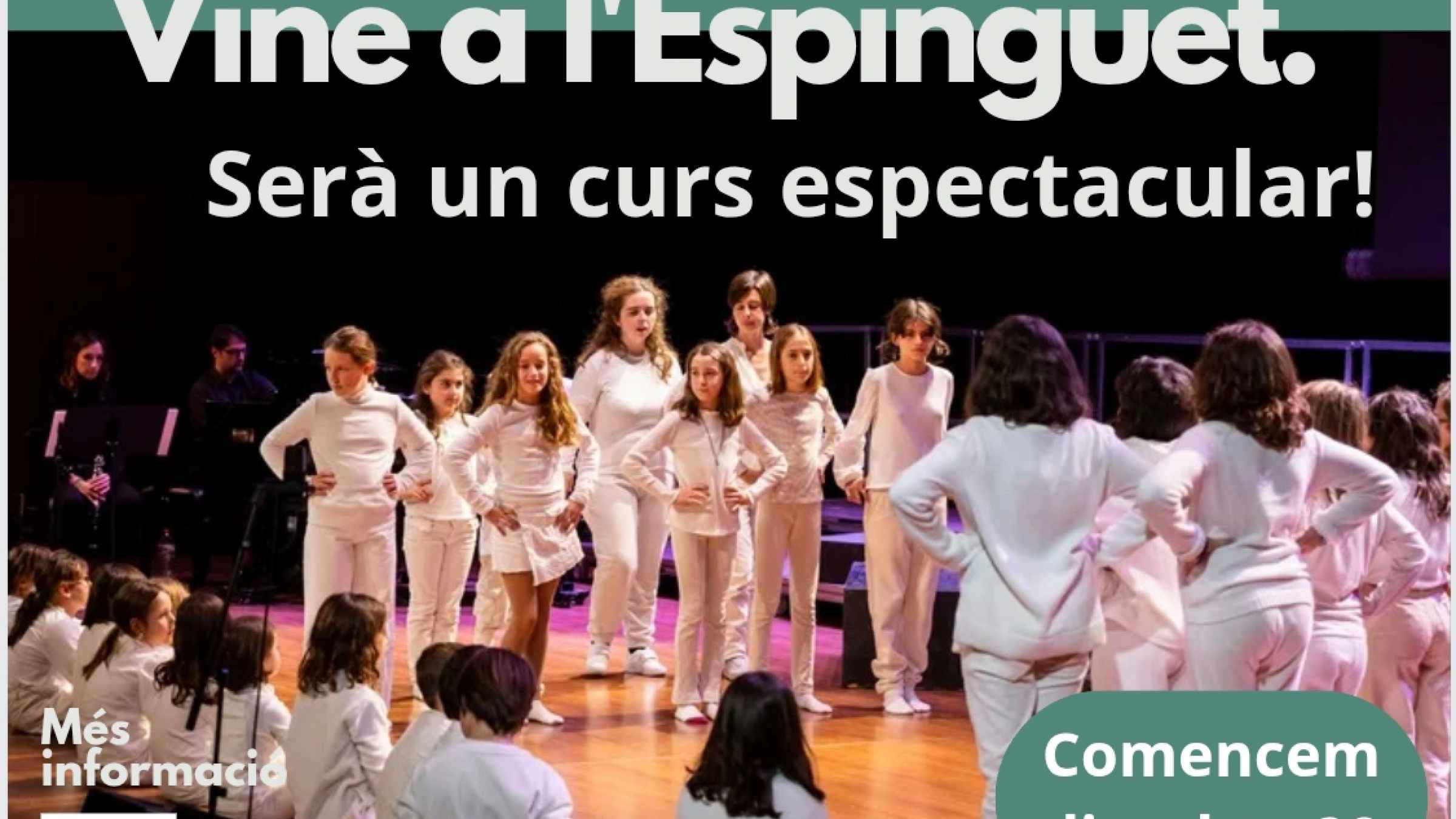 Comencem un nou curs! Vine a provar-ho!