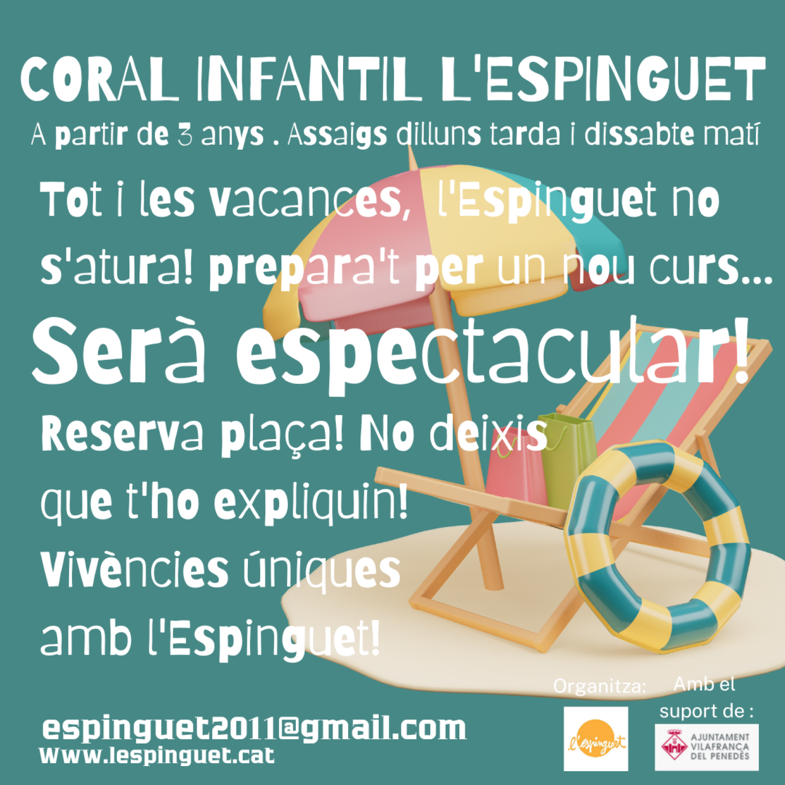 Preparant el nou curs de l'Espinguet. 