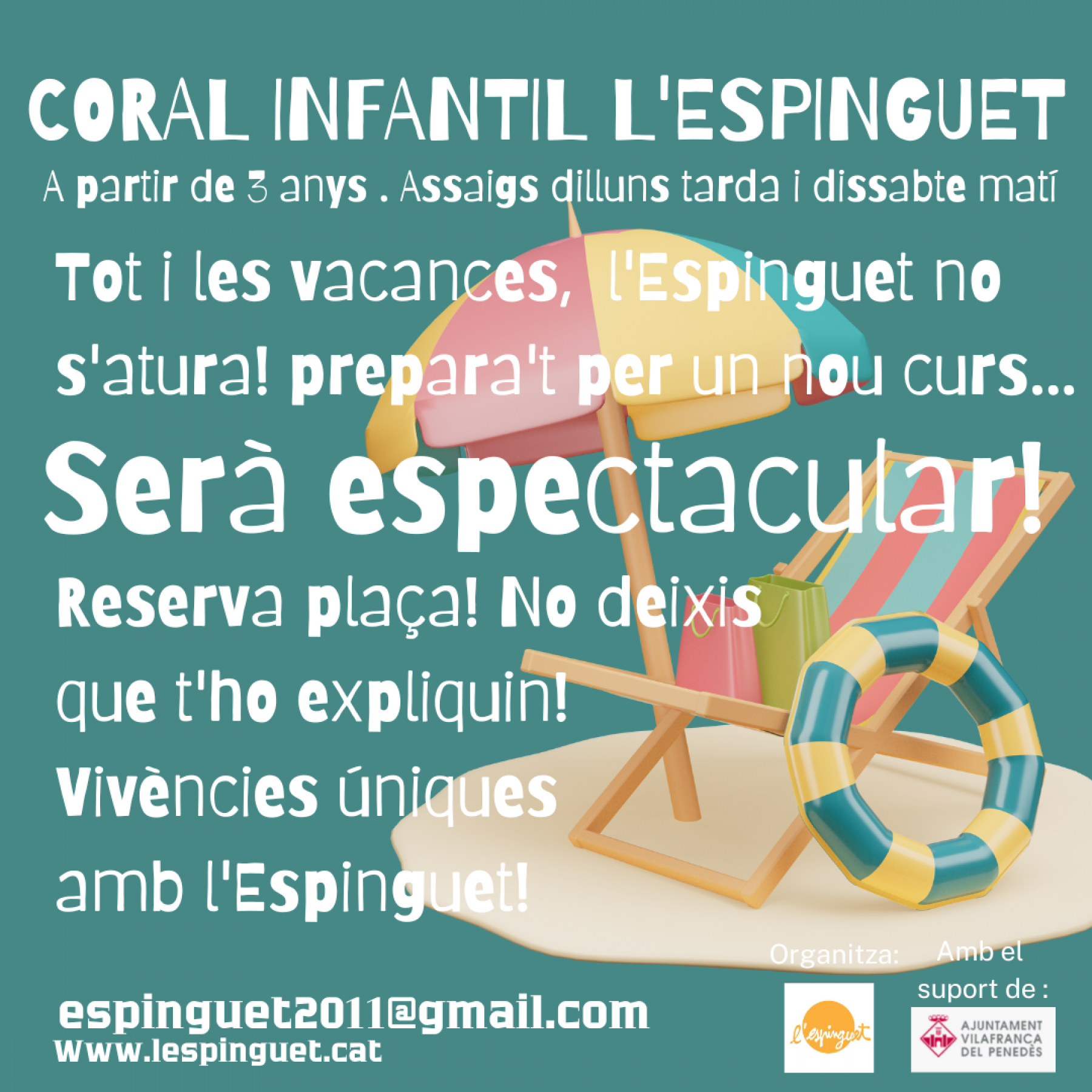 Preparant el nou curs de l'Espinguet. 